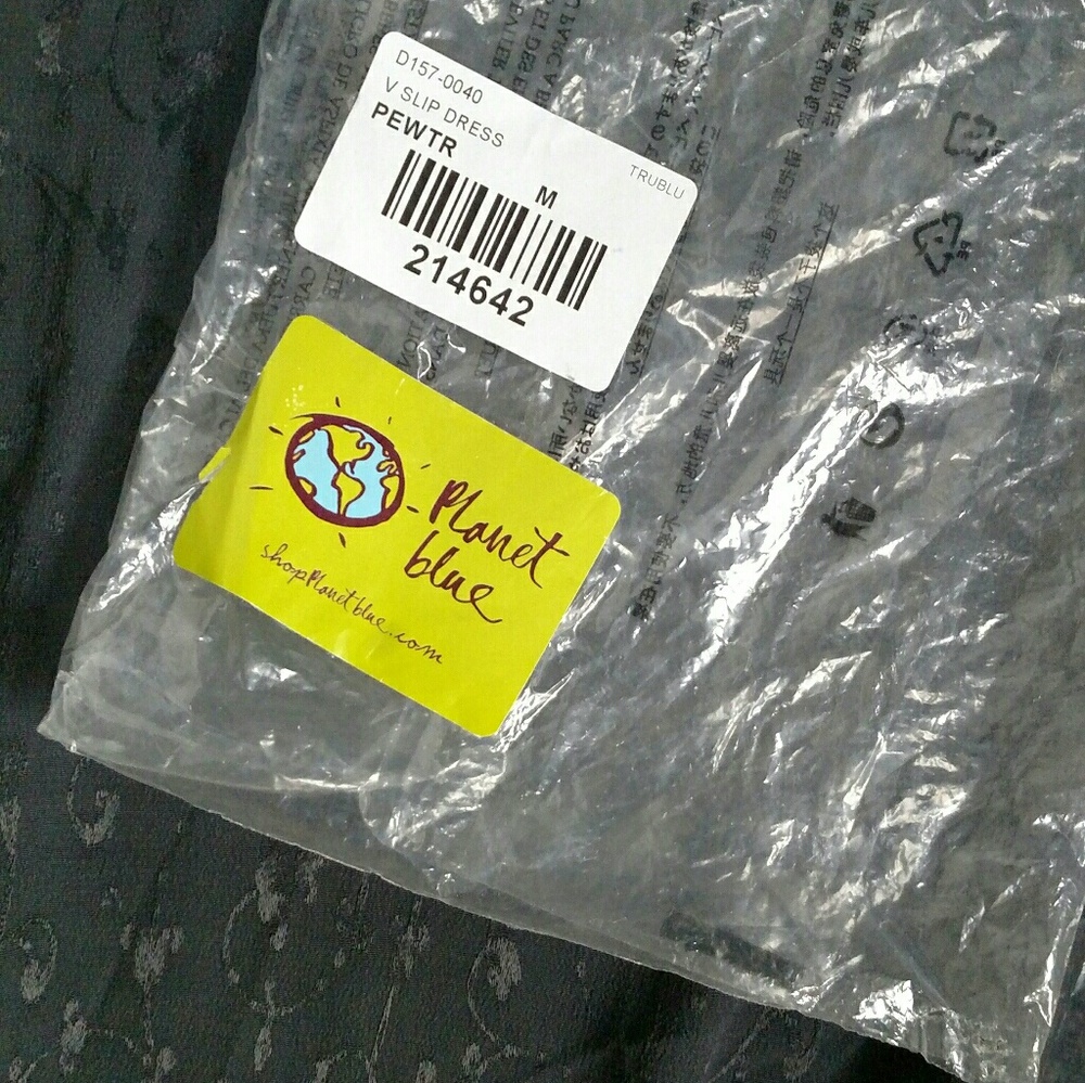 Tru Blu Designer Blue Latest Slip Dress NWT - Picture 8 of 8